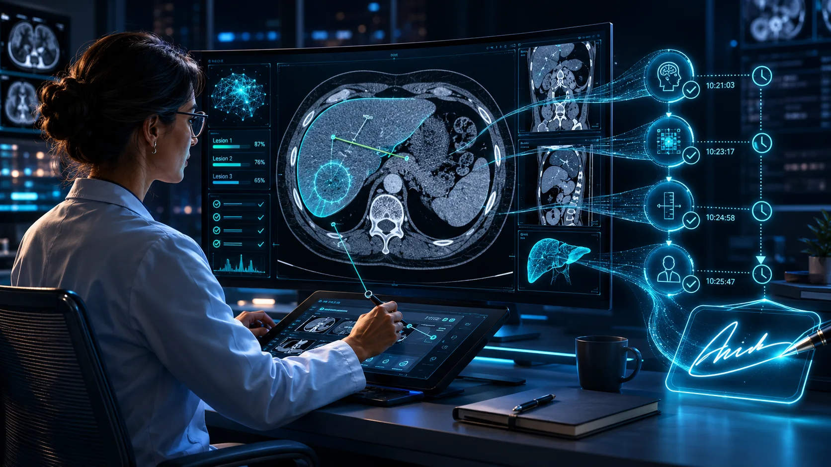 Human-in-the-Loop Clinical Imaging Governance